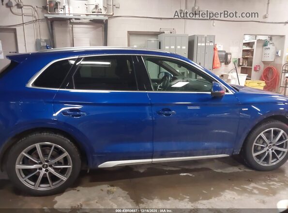 WA1F2AFY1N2089557 2022 AUDI Q5 Синий Вид задней части салона