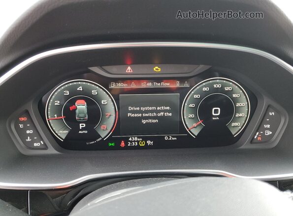 WA1FECF39S1099021 2025 AUDI Q3 Black Սարքավորումների վահանակի տեսք