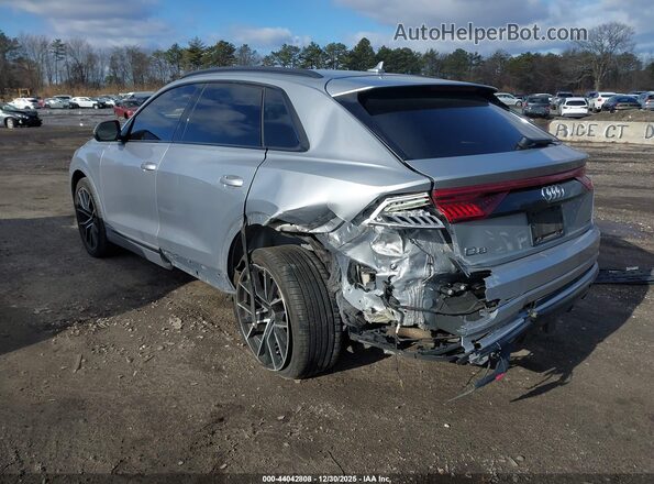 WA1FVAF19KD033148 2019 AUDI Q8 Gray Trasero izquierdo
