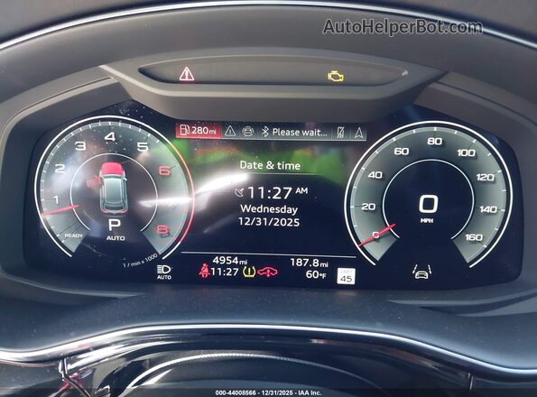 WA1FVBF18SD034491 2025 AUDI Q8 Gray Vista de los asientos traseros