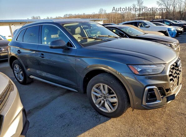 WA1GAAFY0N2110115 2022 AUDI Q5 Gray Передня права чверть