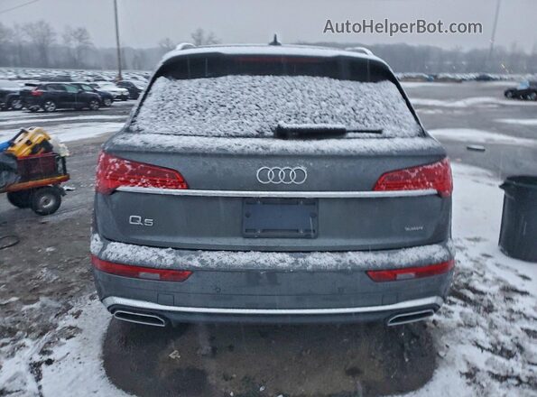 WA1GAAFY0N2110115 2022 AUDI Q5 Gray Вид ззаду