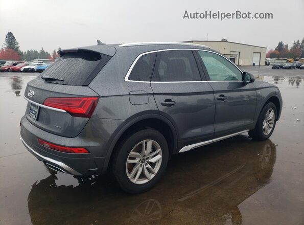 WA1GAAFY4N2055782 2022 AUDI Q5 Gray Задня права чверть