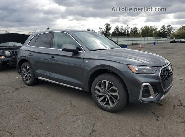 WA1GAAFY7N2087979 2022 AUDI Q5 Gray Передня права чверть