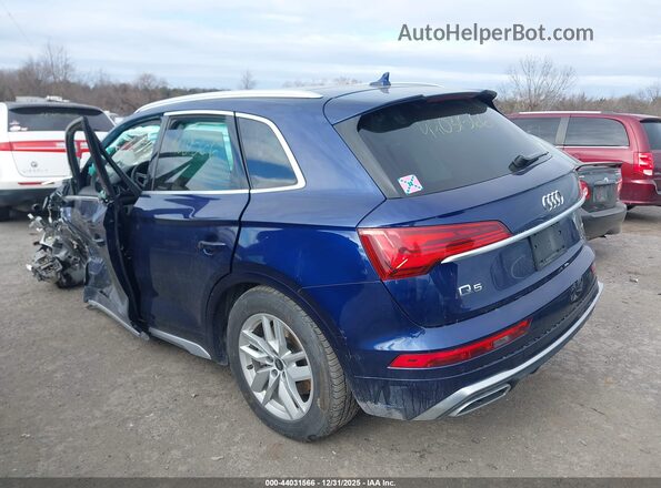 WA1GAAFY7R2036729 2024 AUDI Q5 Blue Rear left