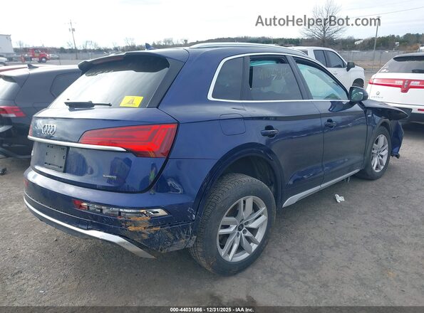 WA1GAAFY7R2036729 2024 AUDI Q5 Blue Rear right