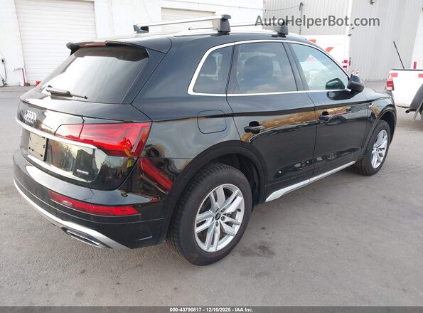 WA1GAAFY9N2018663 2022 AUDI Q5 Black უკანა მარჯვენა