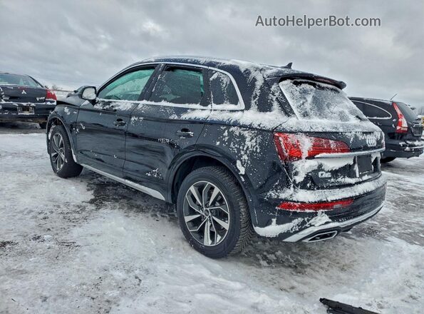 WA1GAAFYXP2077952 2023 AUDI Q5 Black Задня ліва чверть