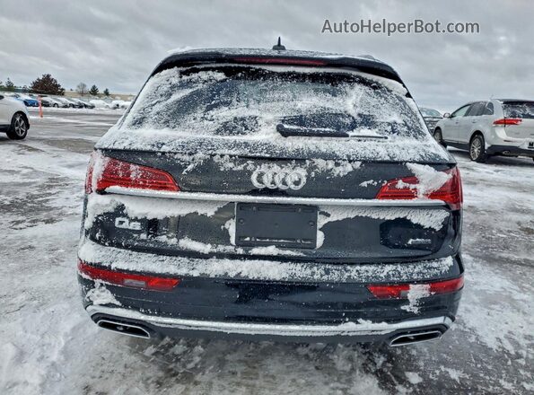 WA1GAAFYXP2077952 2023 AUDI Q5 Black Вид ззаду