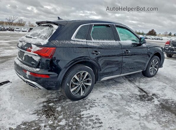 WA1GAAFYXP2077952 2023 AUDI Q5 Black Задня права чверть