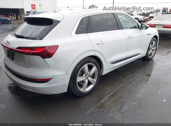 WA1LAAGE1KB023810 2019 AUDI E-TRON Белый Задняя правая четверть
