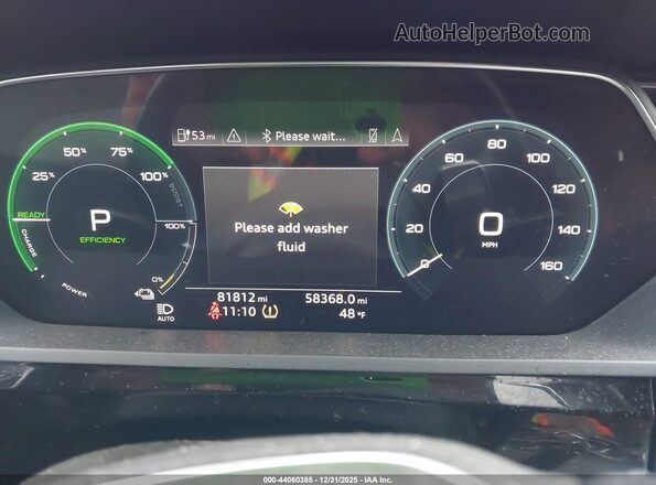 WA1LAAGE1KB023810 2019 AUDI E-TRON Белый Вид задних сидений