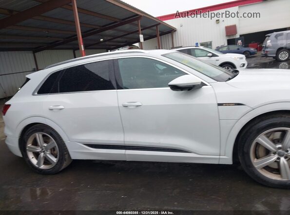 WA1LAAGE1KB023810 2019 AUDI E-TRON Белый Вид задней части салона