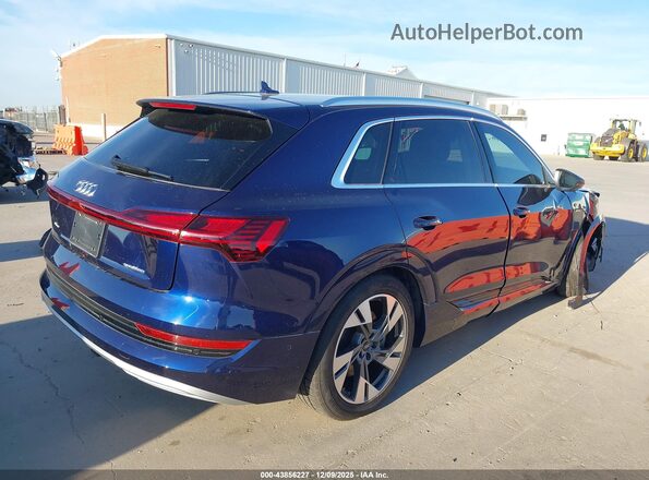 WA1LAAGE2MB016318 2021 AUDI E-TRON Blue Tył prawy