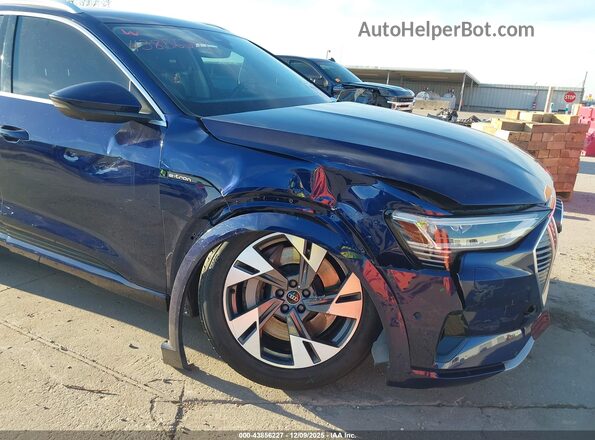 WA1LAAGE2MB016318 2021 AUDI E-TRON Blue 