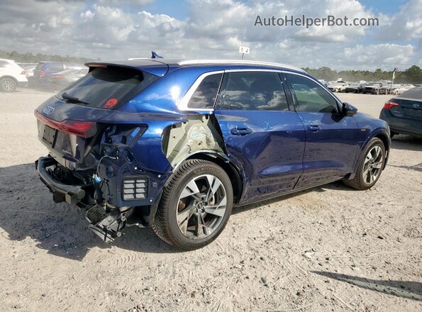 WA1LAAGE9NB030380 2022 AUDI E-TRON Blue Trasero derecho