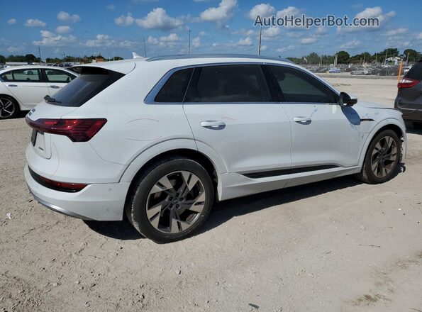 WA1LAAGEXNB023342 2022 AUDI E-TRON White Հետևի աջ