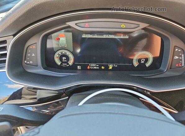 WA1LCBF77PD026869 2023 AUDI Q7 Black Instrument cluster view
