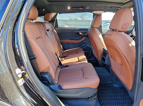 WA1LCBF77PD026869 2023 AUDI Q7 Black Rear interior view
