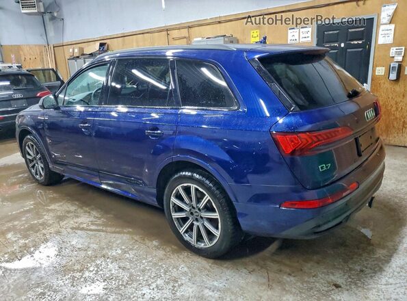 WA1LCBF79PD023097 2023 AUDI Q7 Blue Задня ліва чверть