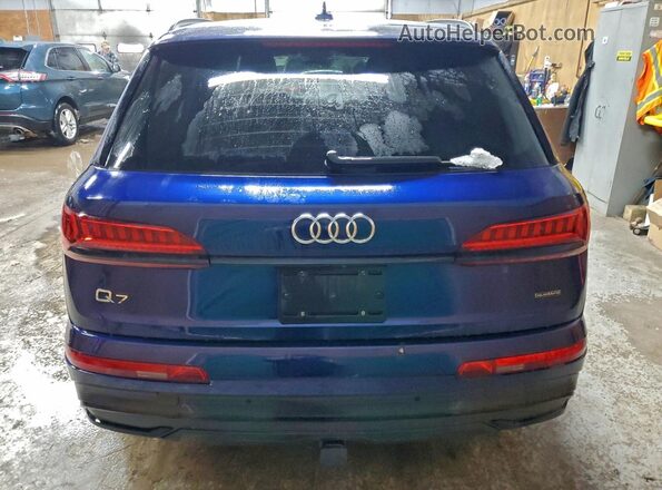 WA1LCBF79PD023097 2023 AUDI Q7 Blue Вид ззаду