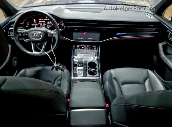 WA1LCBF79PD023097 2023 AUDI Q7 Blue Вид панелі приладів