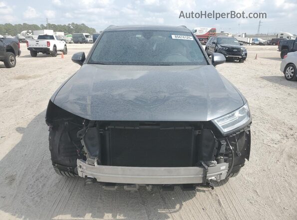 WA1LHAF71JD040382 2018 AUDI Q7 Gray წინა ხედი