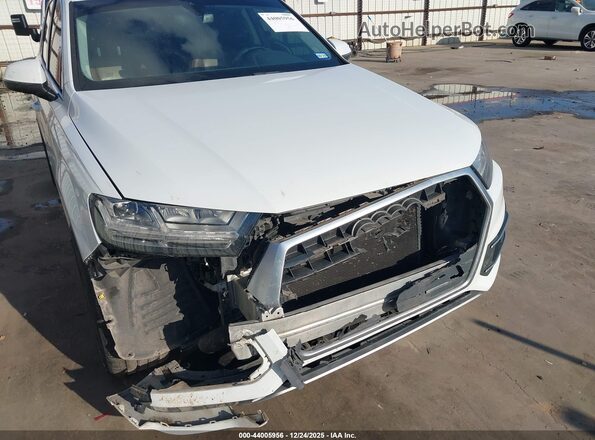 WA1LHAF75KD015972 2019 AUDI Q7 White Вид спереду