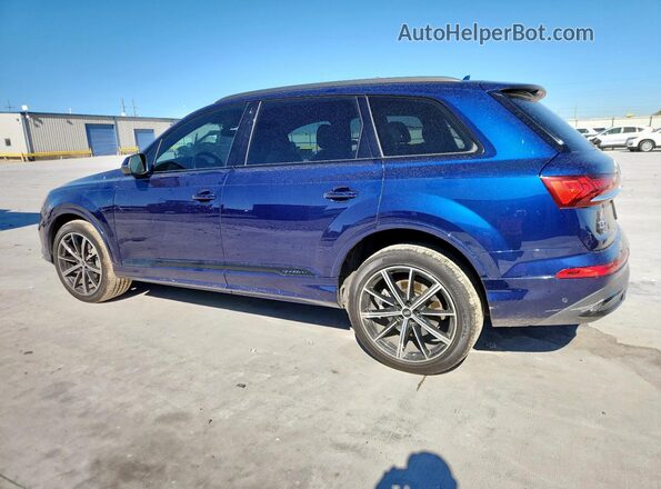 WA1LXAF71MD022200 2021 AUDI Q7 Синий Задняя левая четверть