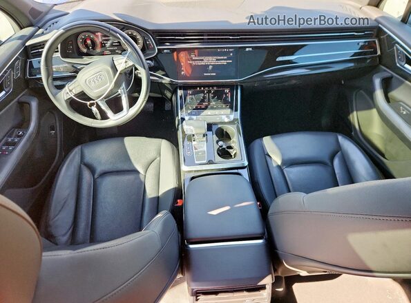 WA1LXAF71MD022200 2021 AUDI Q7 Синий Вид панели приборов