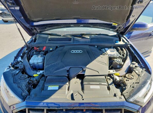 WA1LXAF71MD022200 2021 AUDI Q7 Синий Вид подкапотного пространства