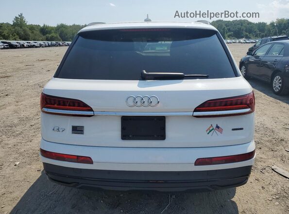 WA1LXAF72MD025705 2021 AUDI Q7 White Widok z tyłu