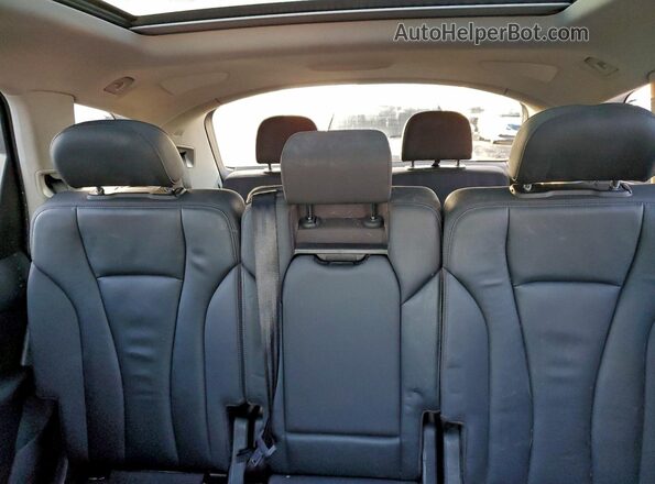 WA1LXAF77LD003360 2020 AUDI Q7 Black Vista de los asientos traseros