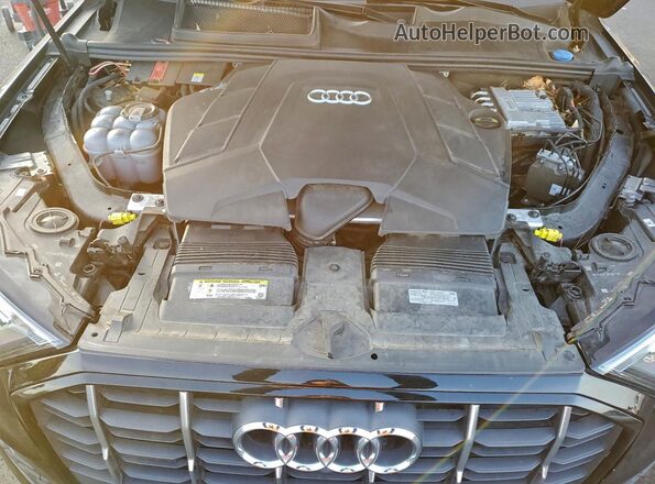 WA1LXAF77LD003360 2020 AUDI Q7 Black Vista del compartimento del motor
