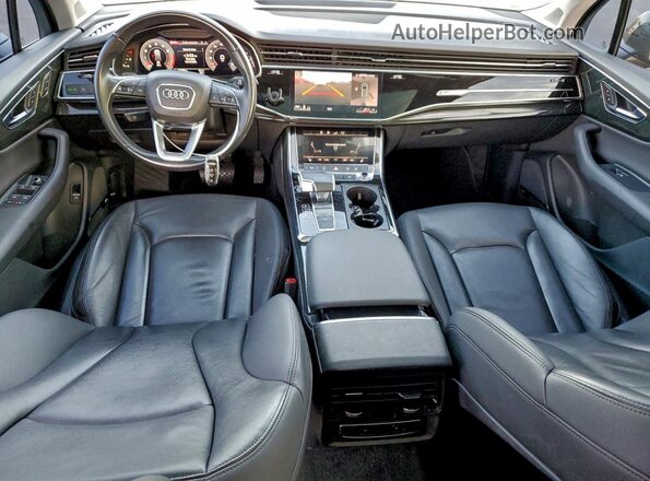 WA1LXAF77LD003360 2020 AUDI Q7 Black Vista del salpicadero