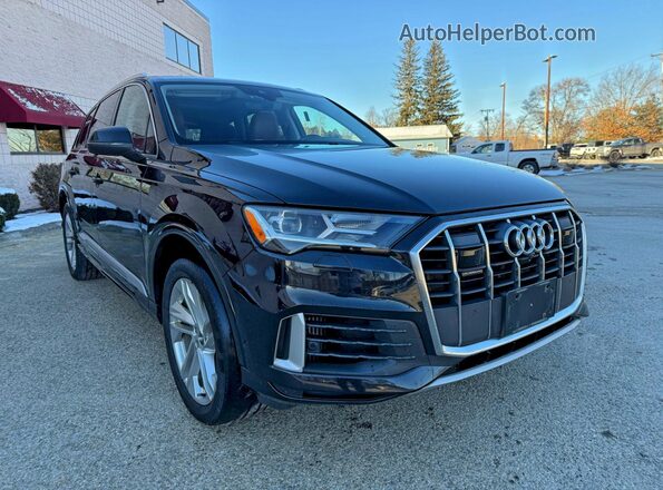 WA1LXAF77LD011426 2020 AUDI Q7 Black Հետևի ձախ