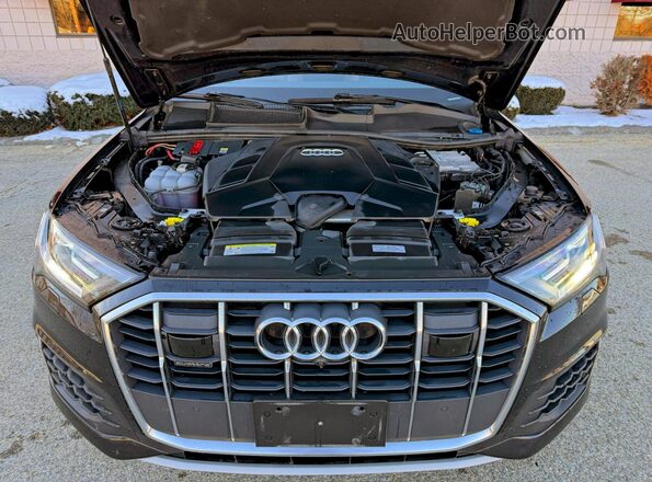 WA1LXAF77LD011426 2020 AUDI Q7 Black Սալոնի դիմացի տեսք
