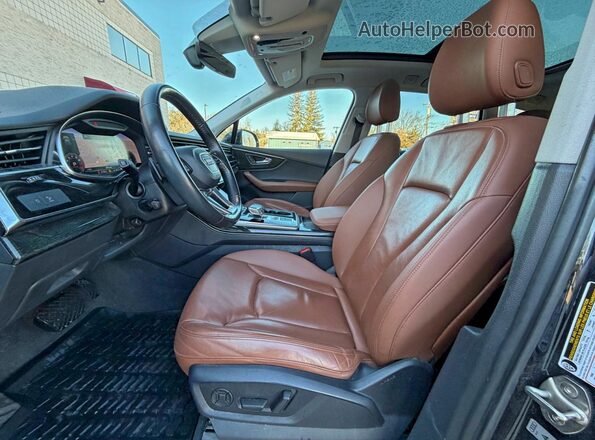 WA1LXAF77LD011426 2020 AUDI Q7 Black Սալոնի հետևի տեսք