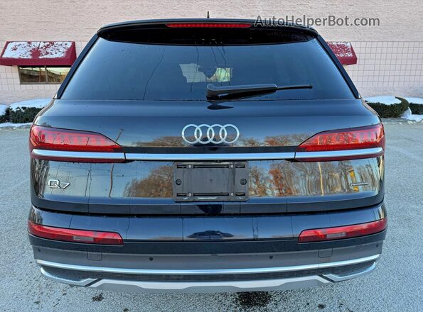 WA1LXAF77LD011426 2020 AUDI Q7 Black VIN կոդի պիտակի տեսք