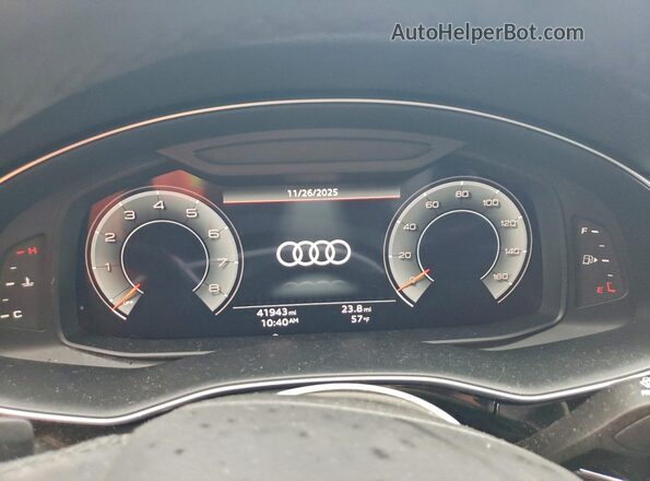 WA1LXBF73PD011791 2023 AUDI Q7 Beige Սարքավորումների վահանակի տեսք