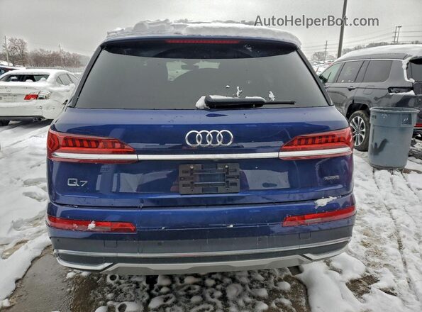 WA1LXBF75ND021624 2022 AUDI Q7 Blue Հետևի տեսք