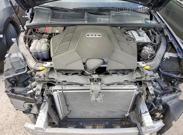 WA1LXBF78PD014105 2023 AUDI Q7 Blue Widok komory silnika