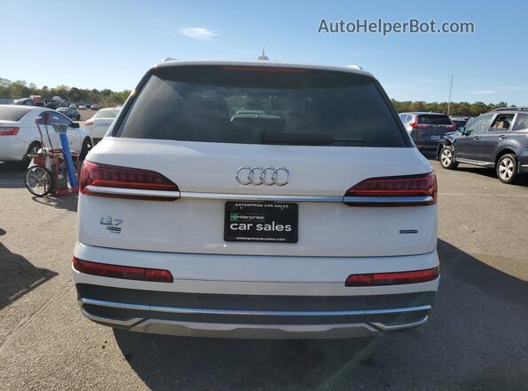WA1LXBF7XPD008130 2023 AUDI Q7 White Widok z tyłu