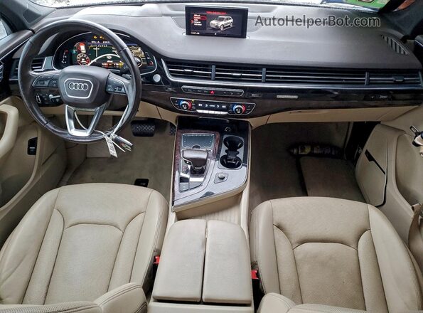 WA1VAAF7XJD014392 2018 AUDI Q7 White 