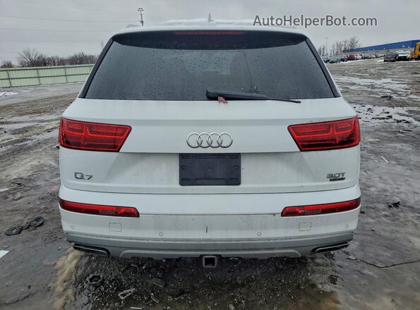 WA1VAAF7XJD014392 2018 AUDI Q7 White 