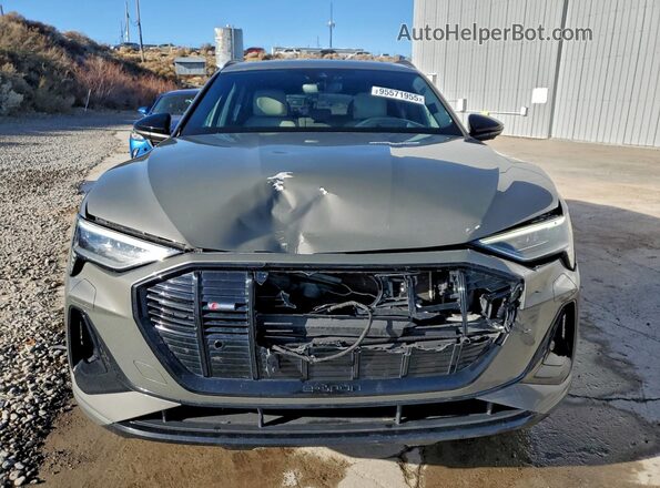 WA1VABGE4NB039373 2022 AUDI E-TRON Gray Front view
