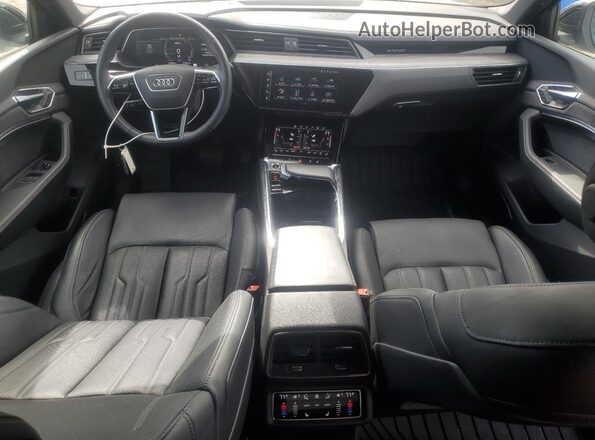 WA1VABGE9PB001916 2023 AUDI E-TRON White Dashboard view