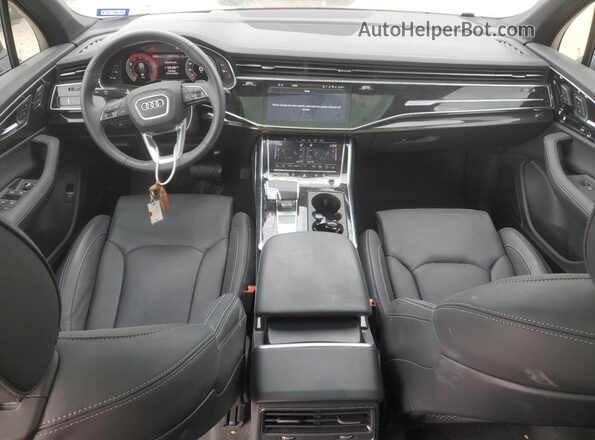 WA1VVBF74SD010236 2025 AUDI Q7 Gray Dashboard view