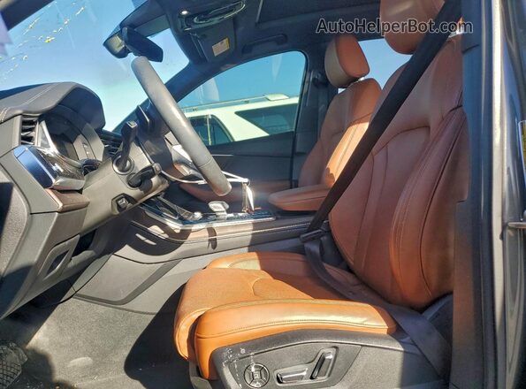 WA1VVBF74SD022709 2025 AUDI Q7 Gray Widok wnętrza z przodu