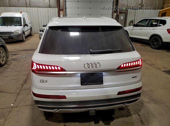 WA1VXBF73PD023531 2023 AUDI Q7 White Widok z tyłu